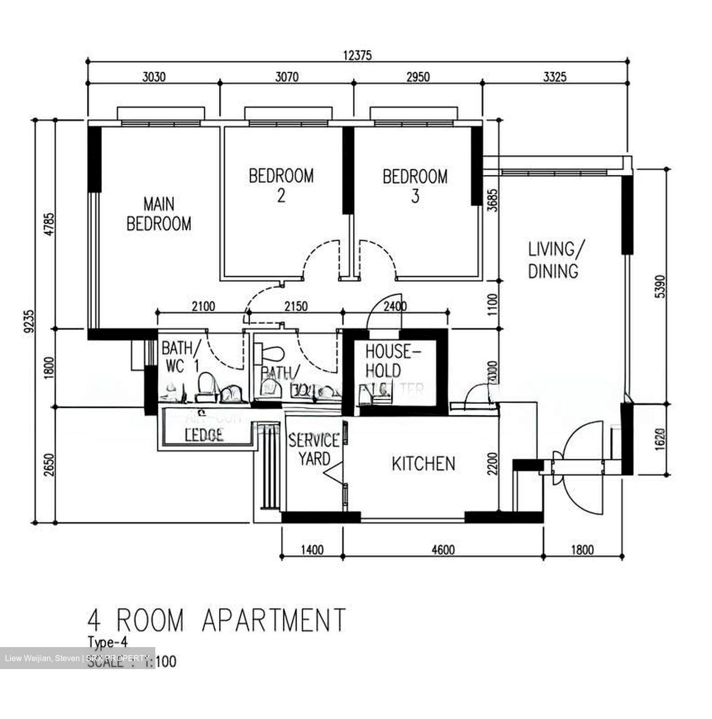 Blk 90A Telok Blangah Parcview (Bukit Merah), HDB 4 Rooms #574238371
